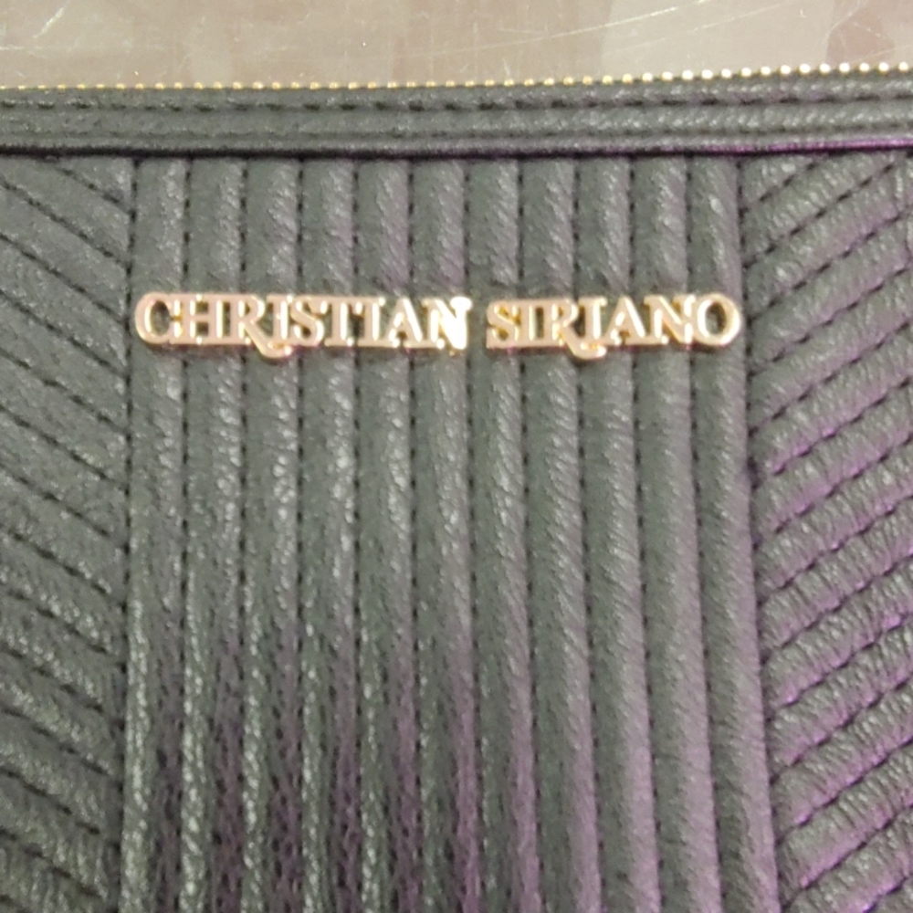 NWOT Christian Siriano black evening bag - Picture 2 of 3